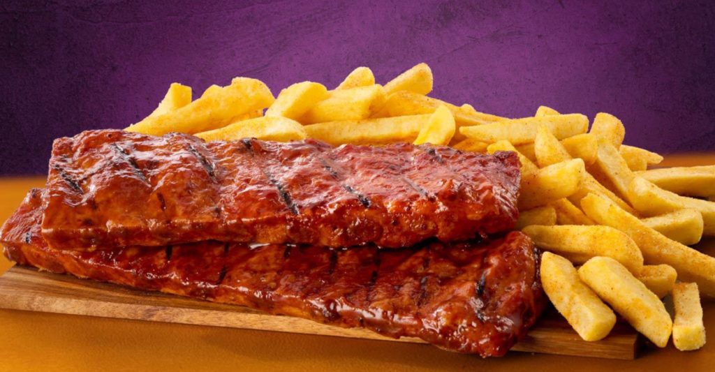Steers ribs and chips